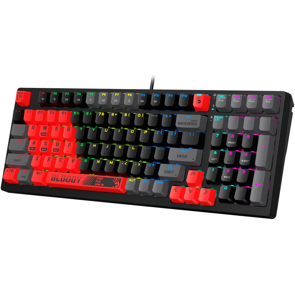 Клавиатура A4Tech Bloody S98 Sports, Red, USB — 3
