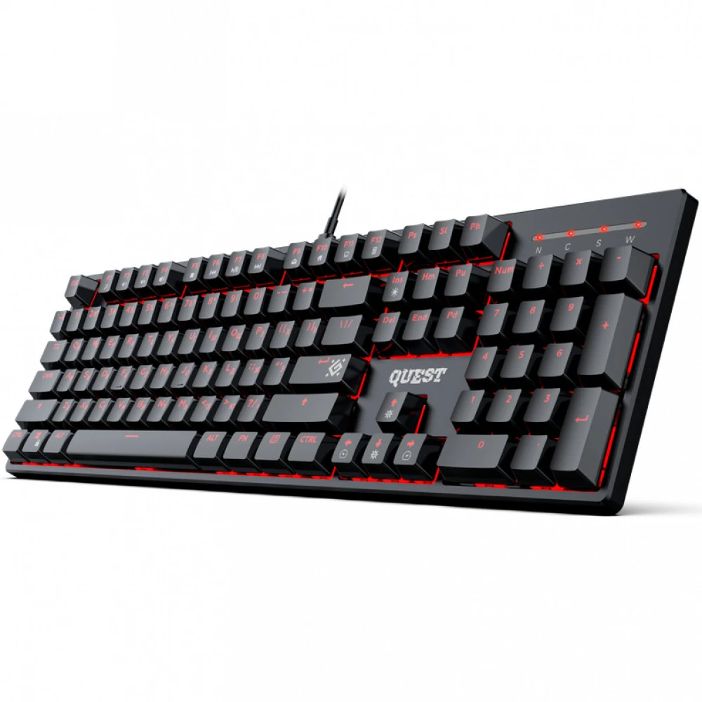 Клавиатура Defender Quest GK-596, Black, USB — 2