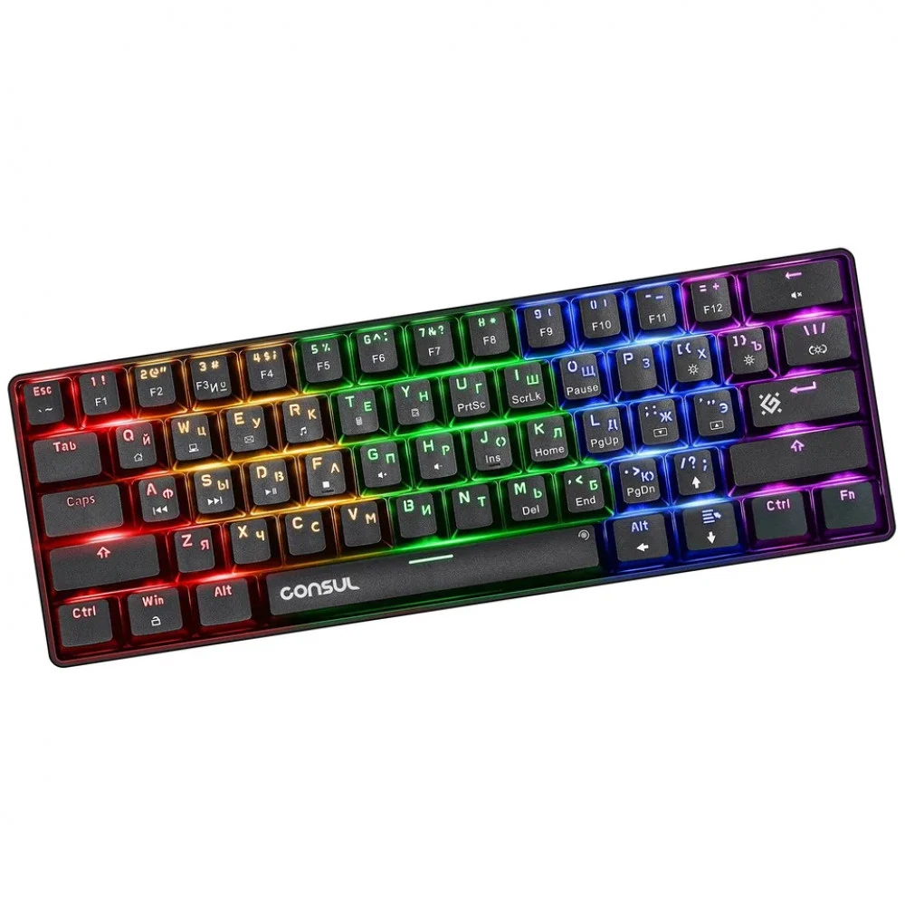 Клавиатура Defender Consul GK-220, Black, USB — 2