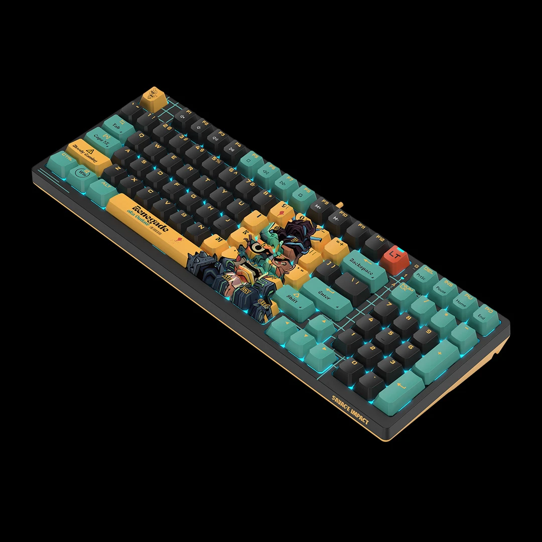 Клавиатура A4Tech Bloody AT98 Renegade, Black Midnight, USB — 2