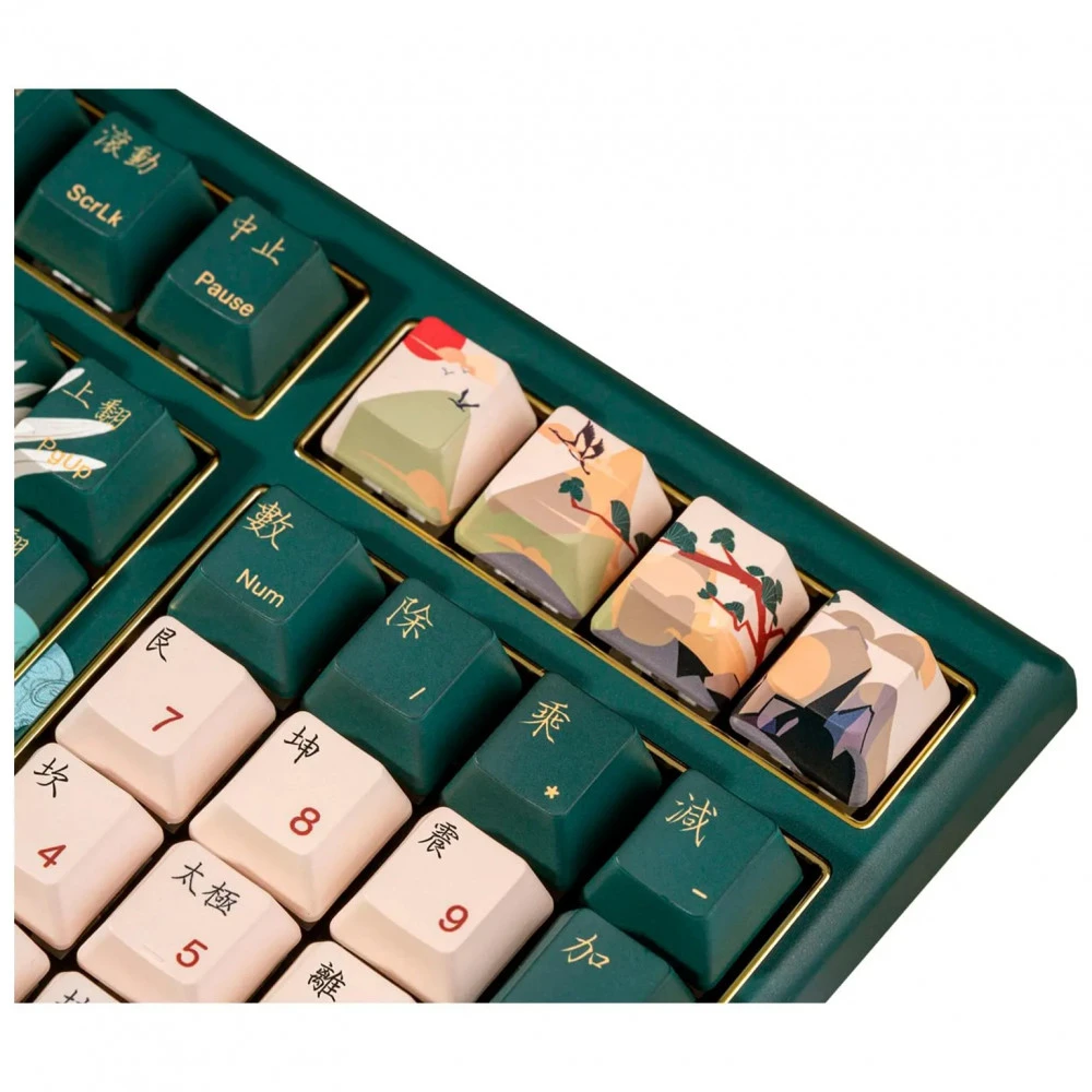 Клавиатура Varmilo Crane, VBM108, EC V2 Sakura, Green, USB — 3