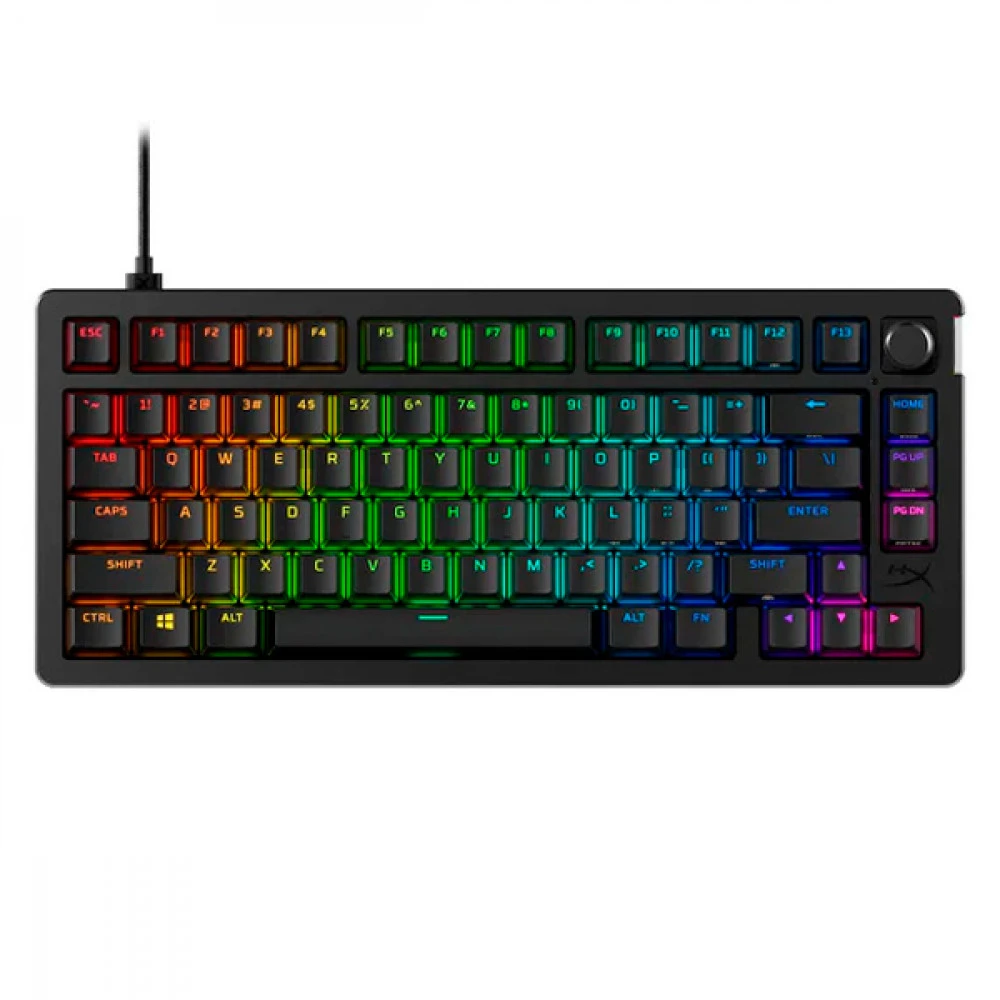 Клавиатура HyperX Alloy Rise 75, Black, USB