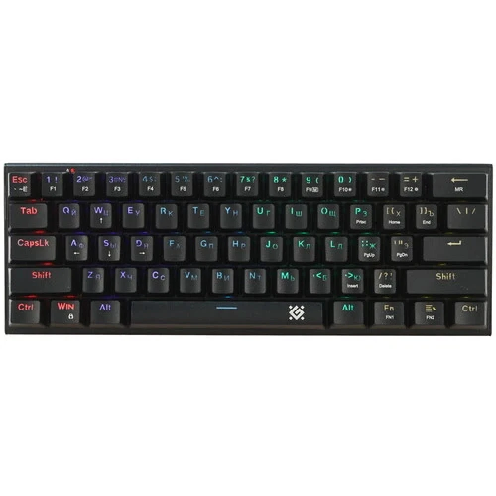 Клавиатура Defender Cairon GK-081, OUTEMU Red, Black, USB