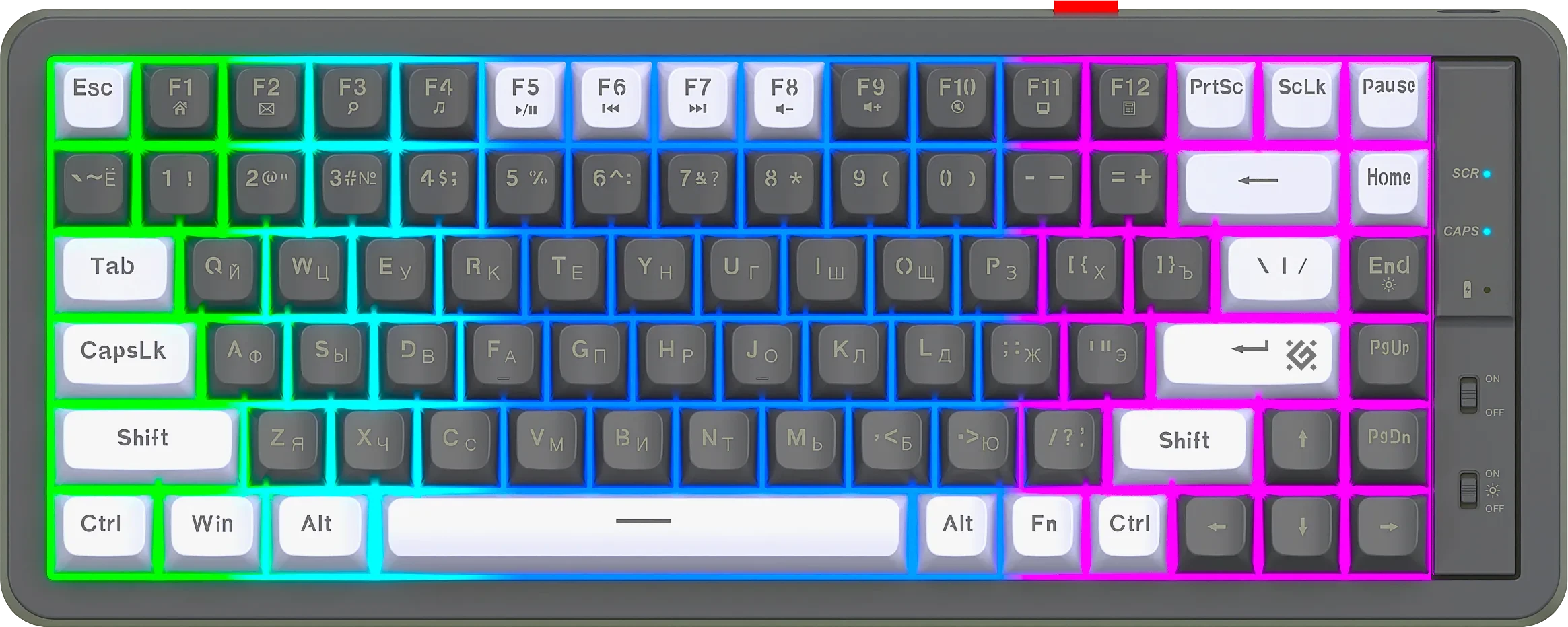 Клавиатура Defender Maro GK-325, Grey-White, USB