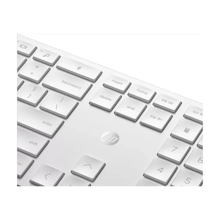 Клавиатура и мышь HP 650 Wireless, белая — 2