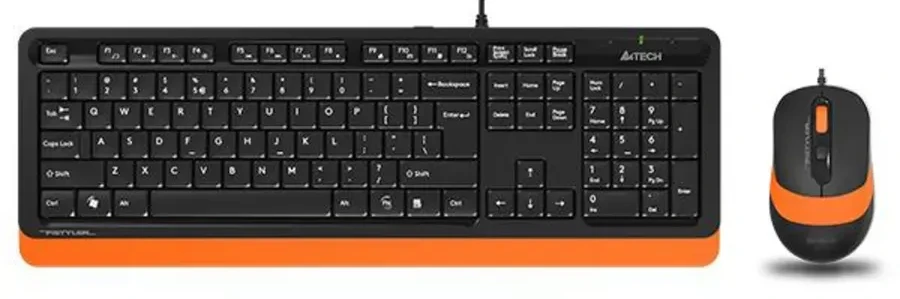 Набор A4tech Fstyler F1010, оранжевый, USB