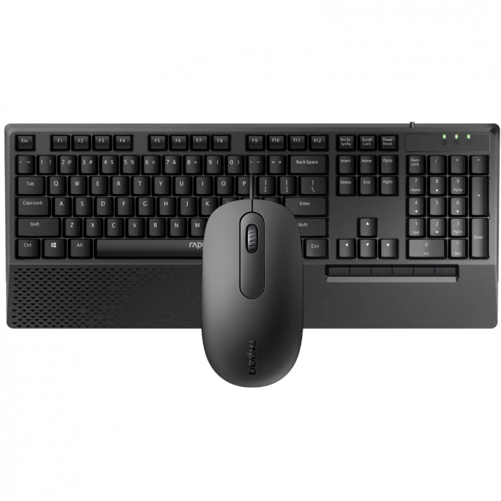 Комплект Rapoo NX2000, клавиатура + мышь, 1600dpi