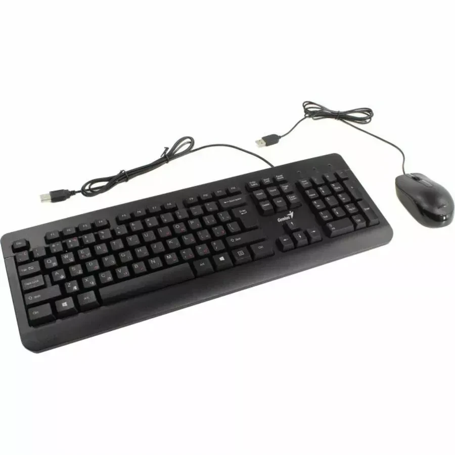 Комплект Genius KM-160, клавиатура + мышь, USB — 2