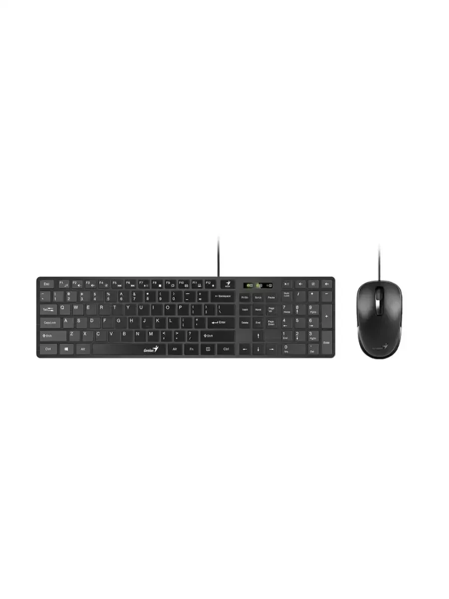 Комплект Genius SLIMSTAR C126, клавиатура + мышь