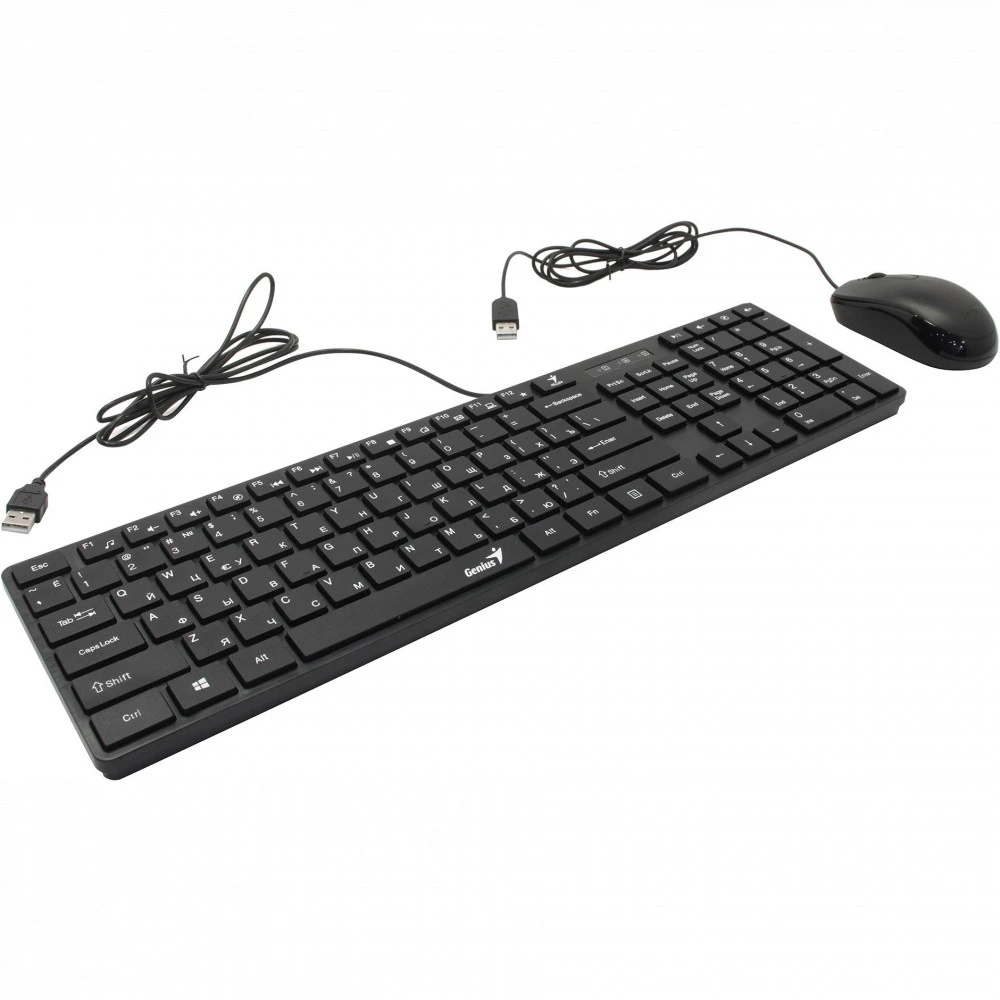 Комплект Genius SLIMSTAR C126, клавиатура + мышь — 2