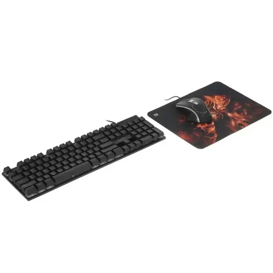 Набор Defender Aura MKP-117, клавиатура + мышь + коврик