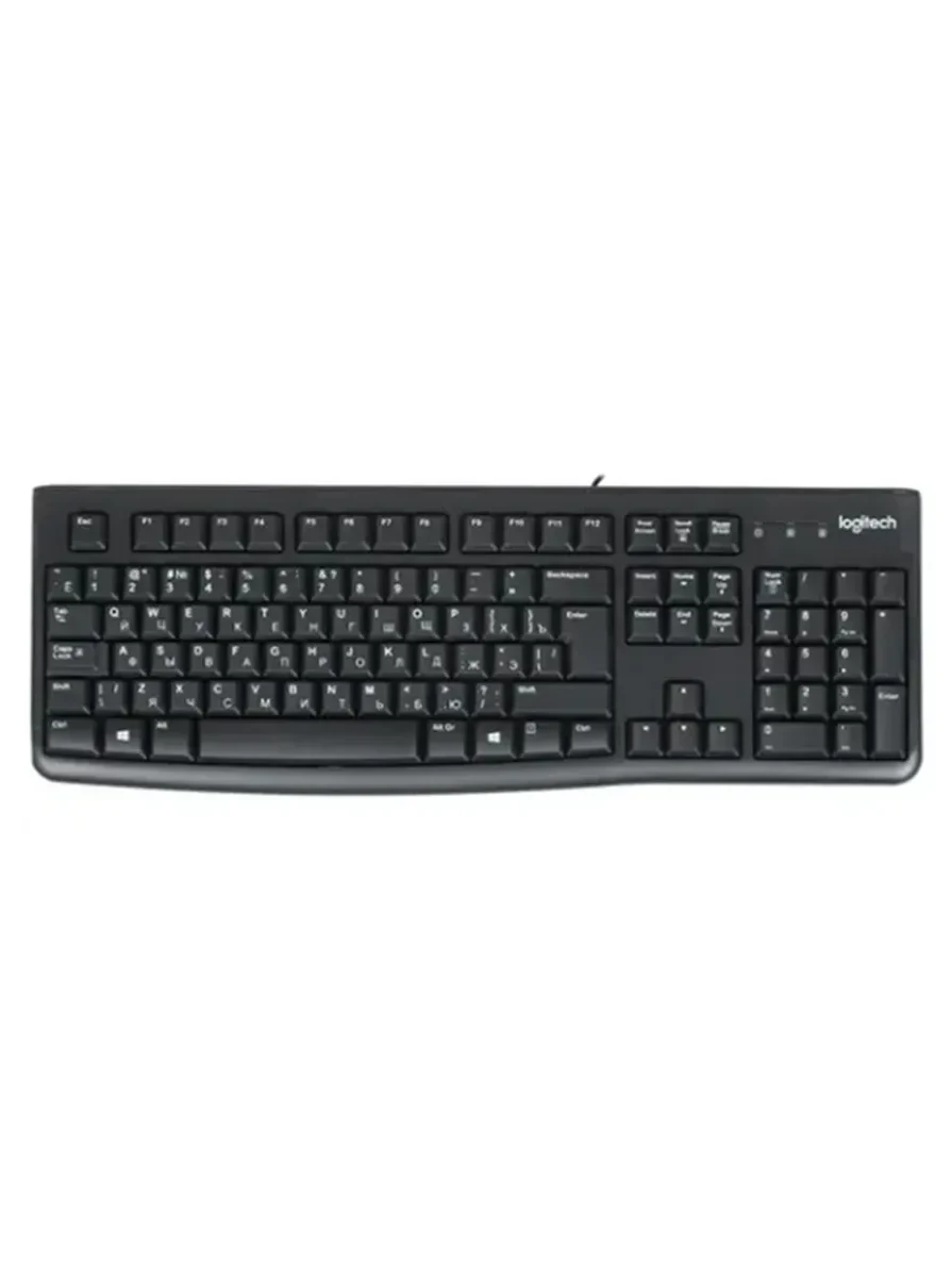 Клавиатура Logitech K120, проводная — 3