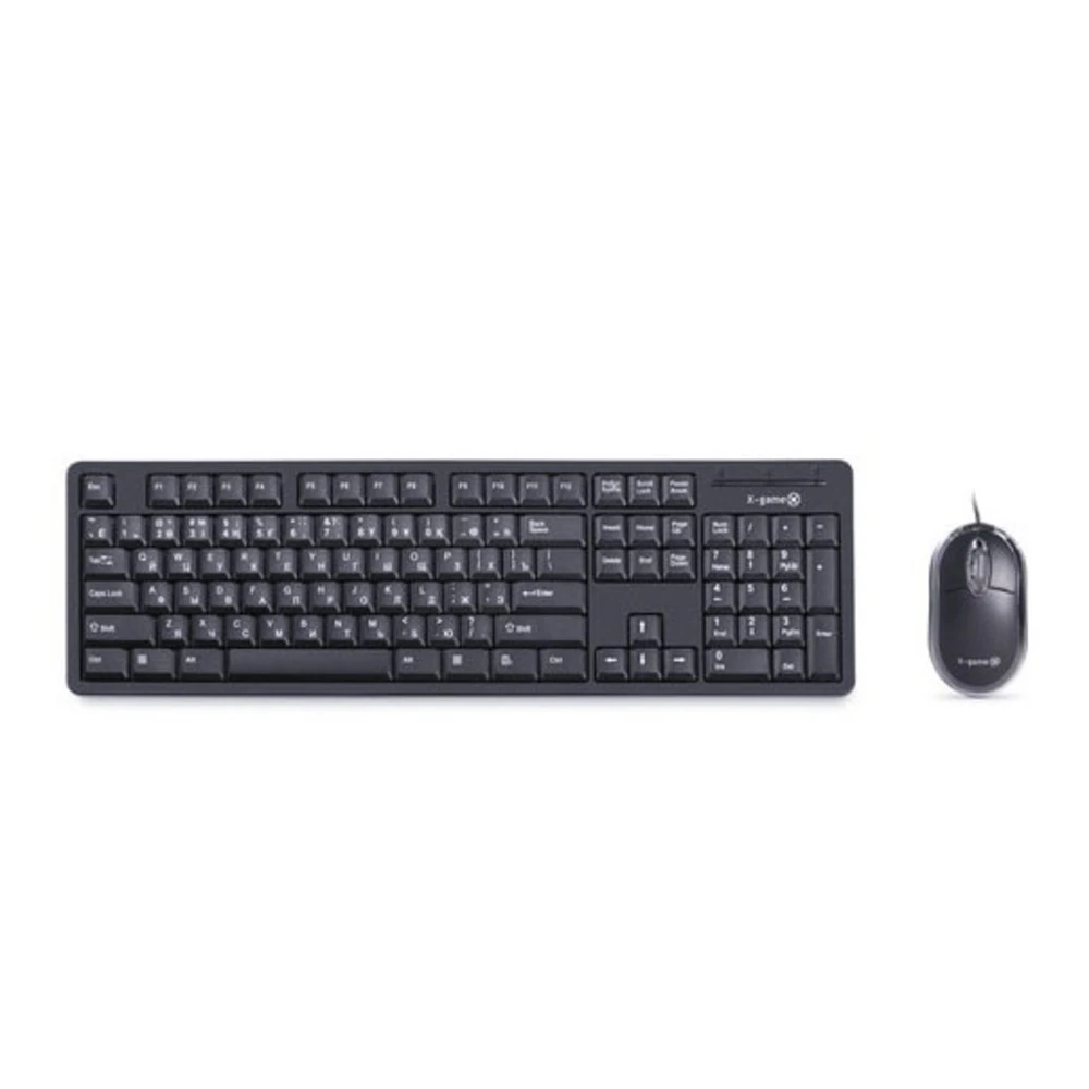 Набор XG XD-1100OUB, клавиатура USB 104 кл, мышь опт