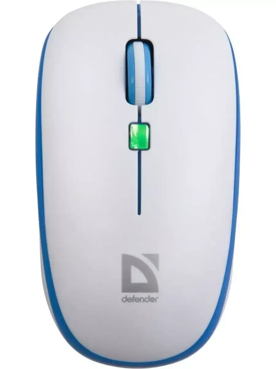 Клавиатура и мышь Defender Skyline 895 Nano, беспроводные, белые — 4