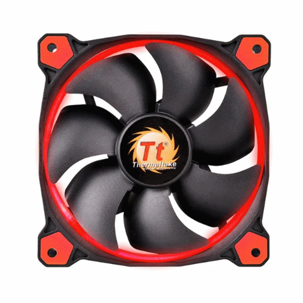 Вентилятор для корпуса Thermaltake Riing 14 LED, 14cm, Red LED