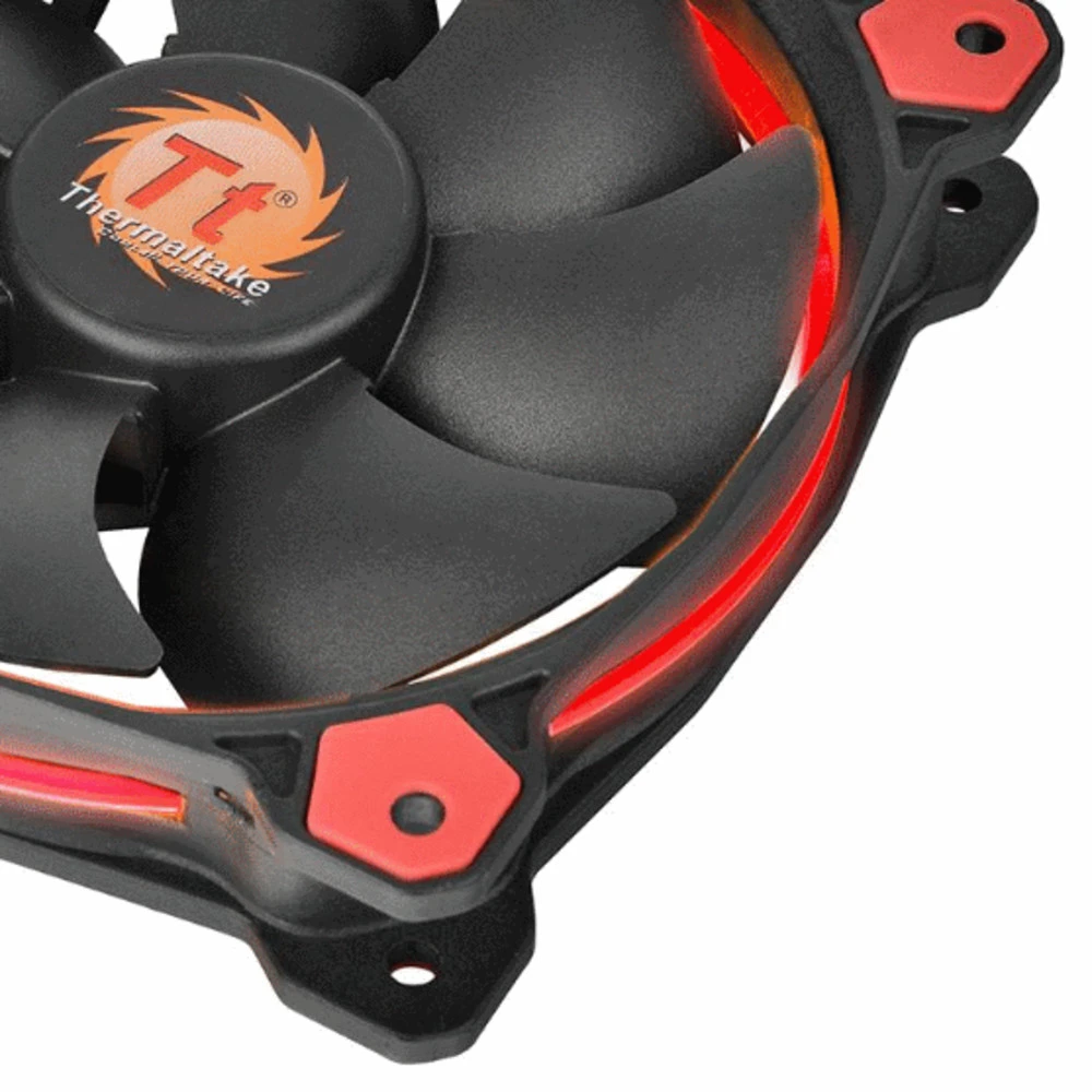 Вентилятор для корпуса Thermaltake Riing 14 LED, 14cm, Red LED — 3