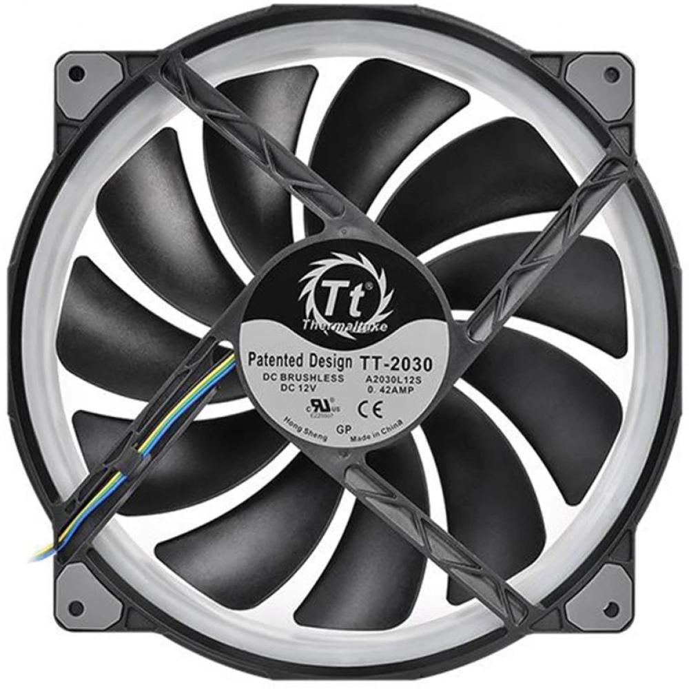 Вентилятор для корпуса Thermaltake Riing Plus 20 RGB TT Premium, 20cm, RGB LED — 2