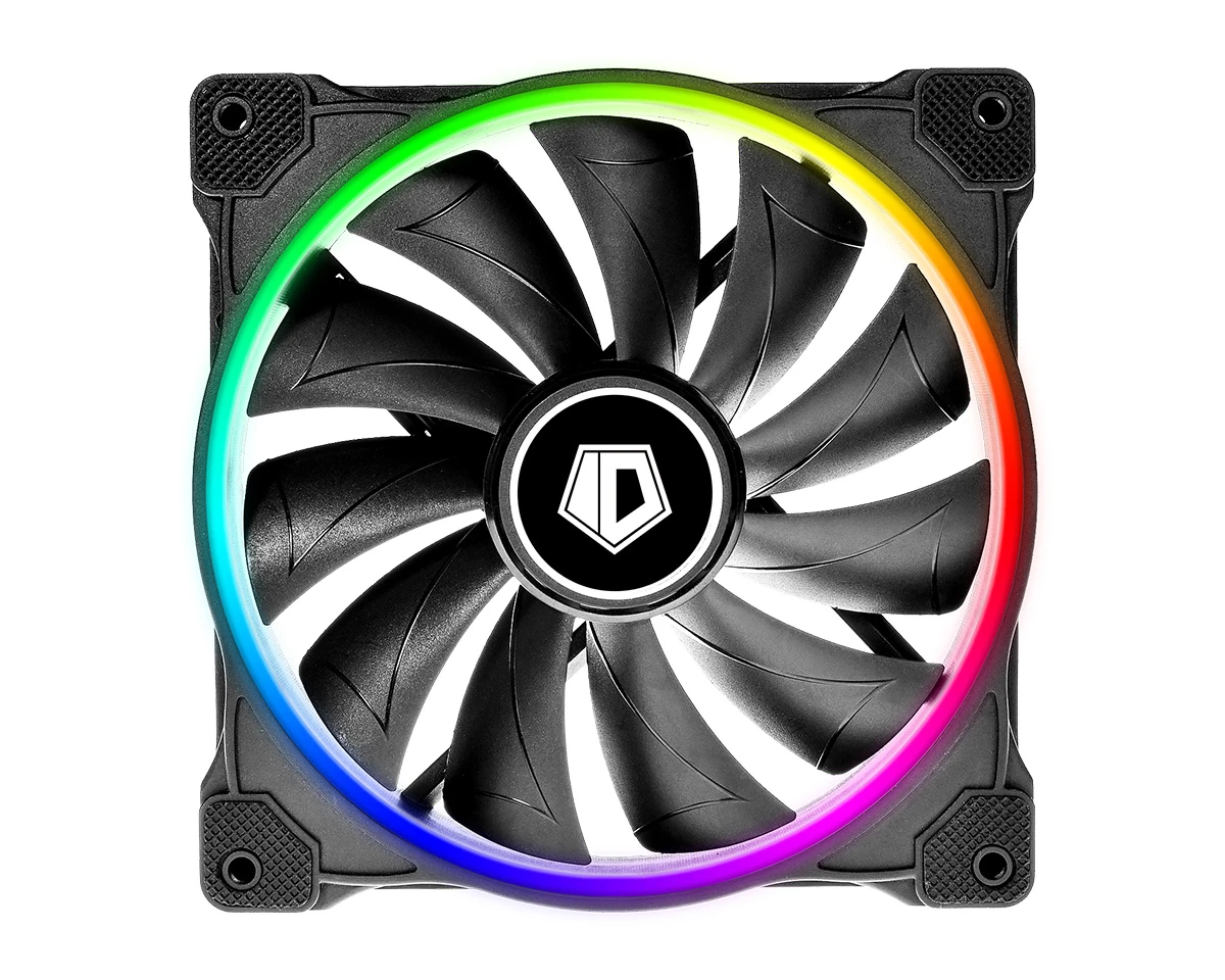 Вентилятор для корпуса ID-Cooling ZF-14025-ARGB, 14cm, Black