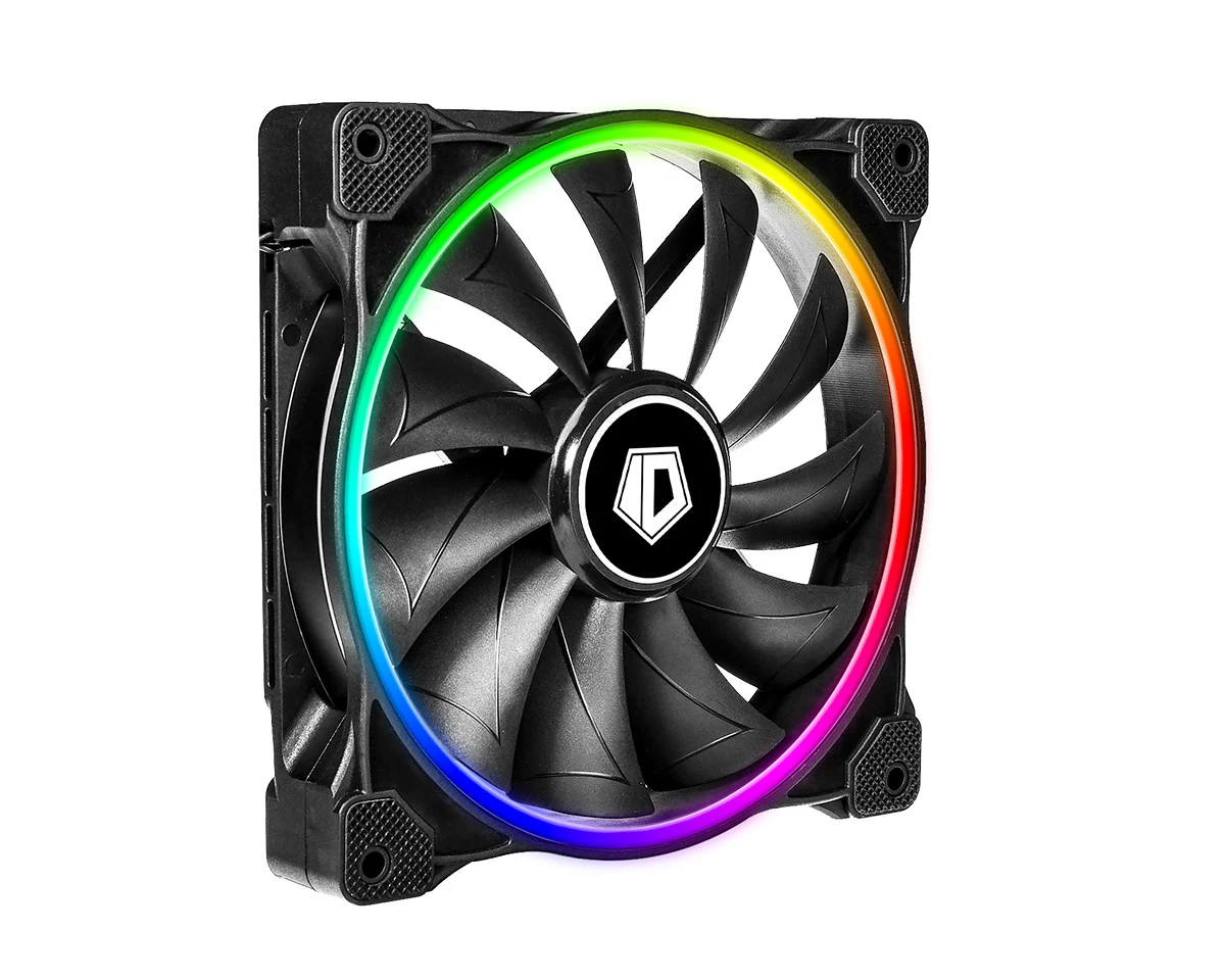 Вентилятор для корпуса ID-Cooling ZF-14025-ARGB, 14cm, Black — 2
