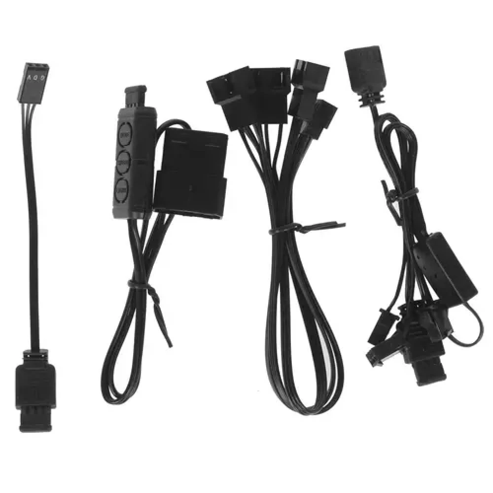Комплект вентиляторов для корпуса PCCooler Corona FRGB 3in1 Kit, Black — 5