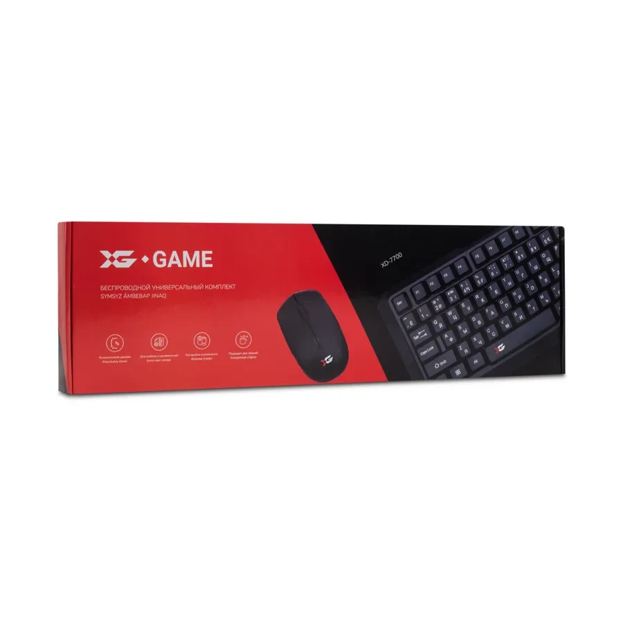 Комплект XG XD-7700GB, беспроводной 2.4G 104 клавиш — 3