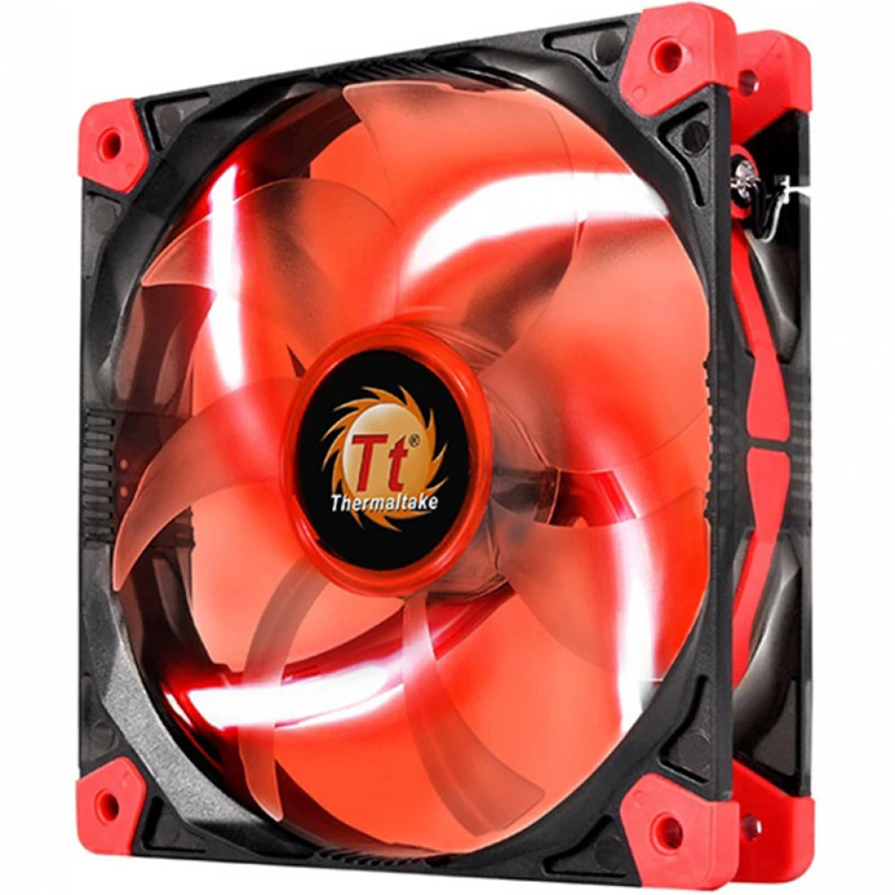 Вентилятор для корпуса Thermaltake Luna 12 LED, 12cm, Red LED — 2