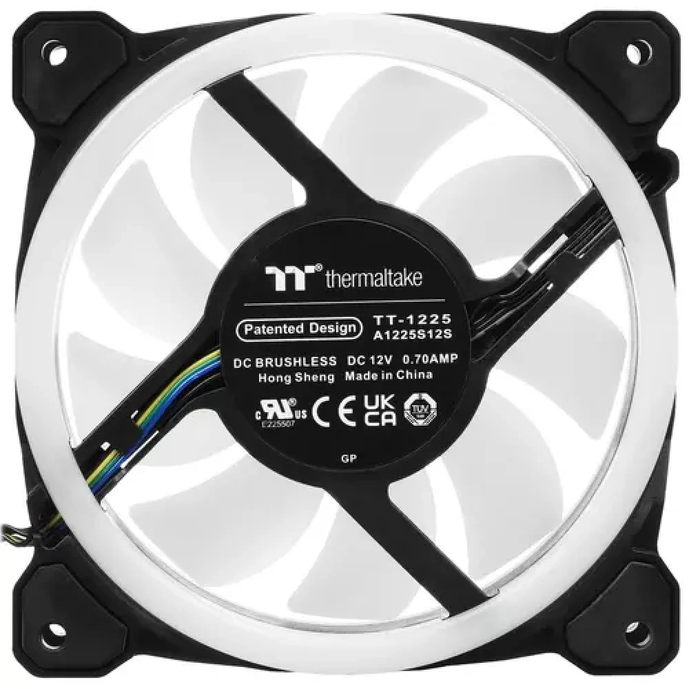 Комплект вентиляторов для корпуса Thermaltake Swafan 12 RGB Radiator Fan TT Premium Edition, Black — 3