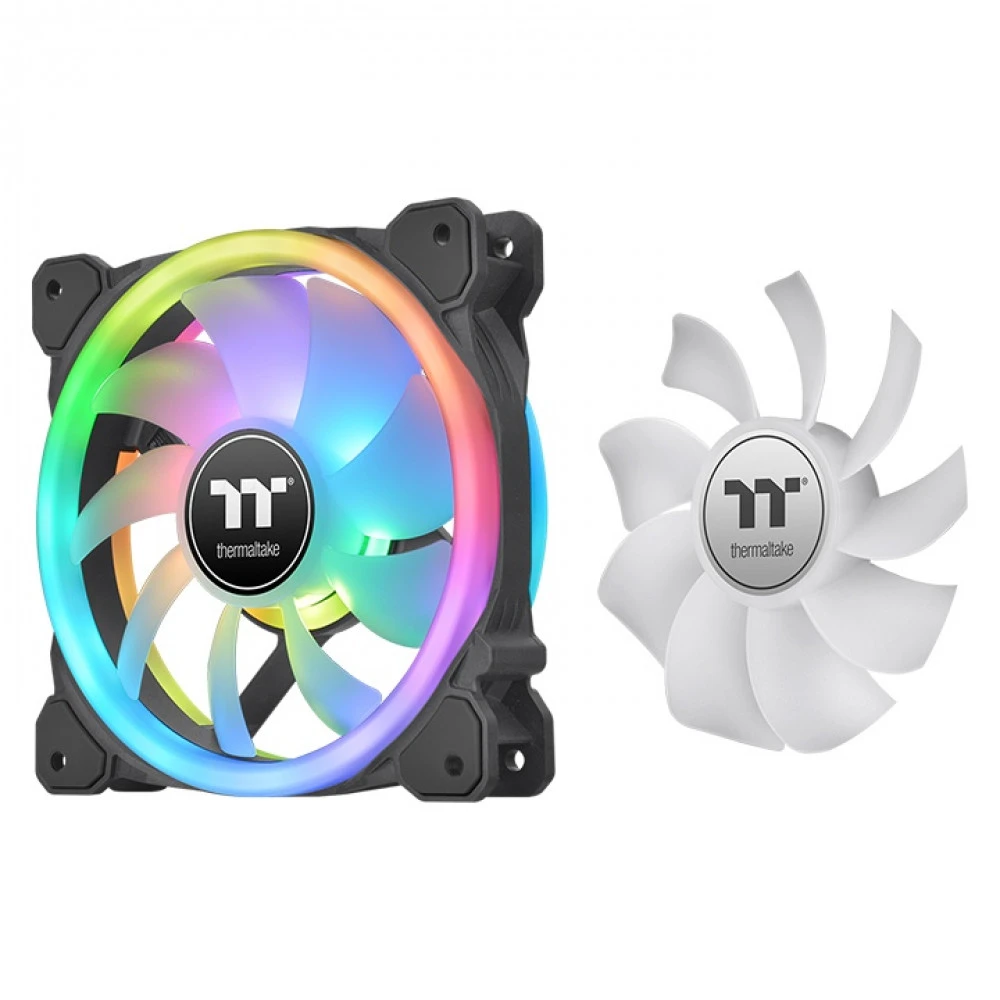 Комплект вентиляторов для корпуса Thermaltake Swafan 14 RGB Radiator Fan TT Premium Edition, Black