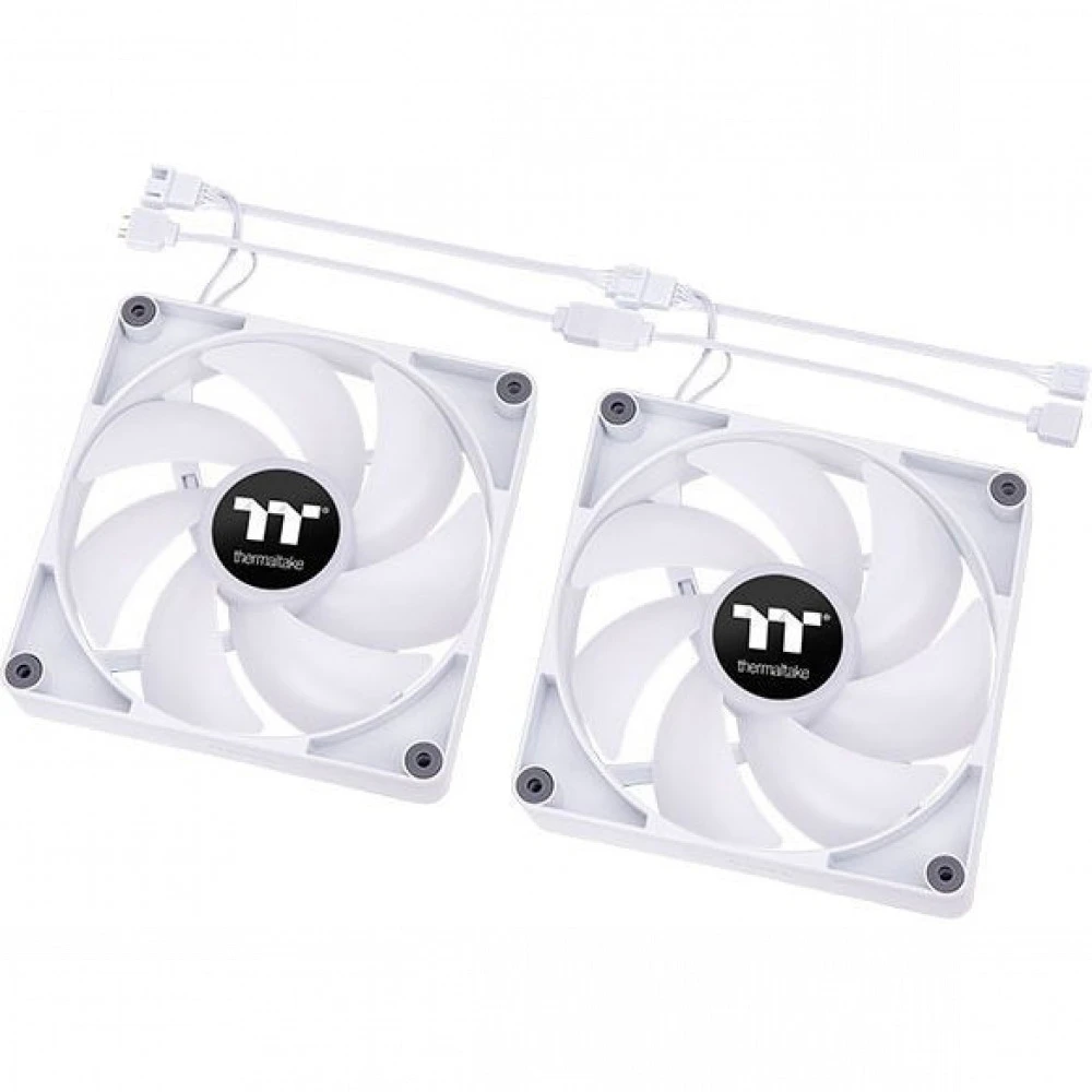 Комплект вентиляторов для корпуса Thermaltake CT120 ARGB Sync, 12cm, White — 3