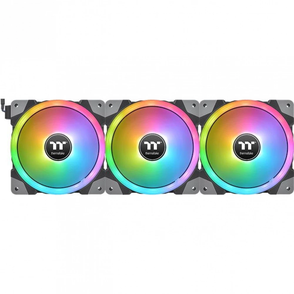 Комплект вентиляторов Thermaltake Swafan EX14 RGB, 14cm, Black