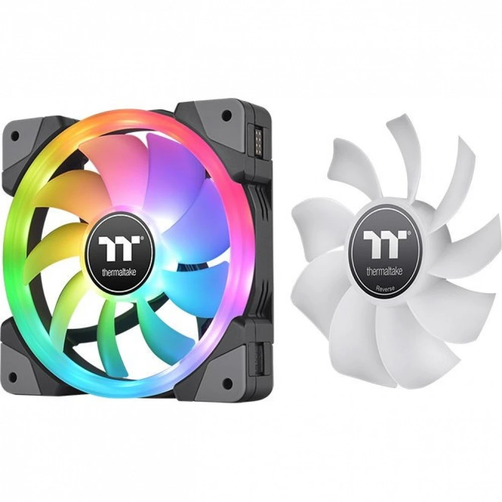 Комплект вентиляторов Thermaltake Swafan EX14 RGB, 14cm, Black — 4