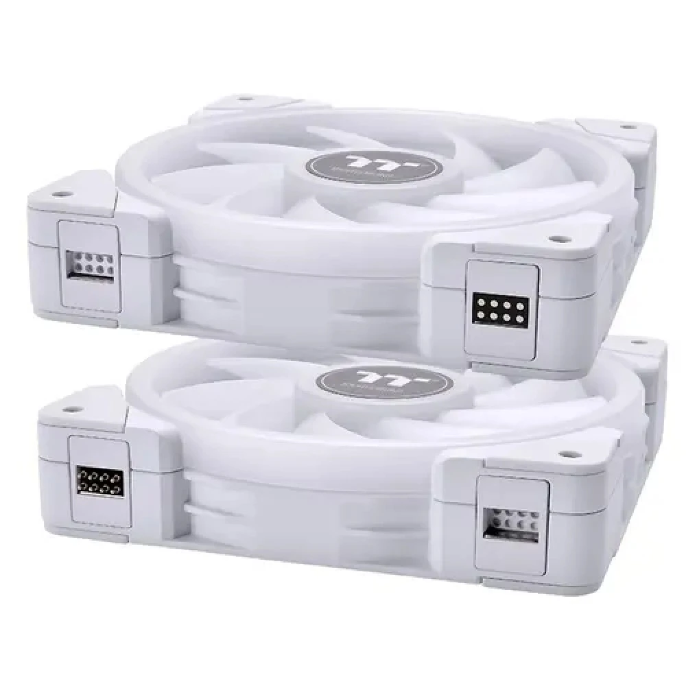 Комплект вентиляторов для корпуса Thermaltake Swafan EX12 RGB, 12cm, White — 2