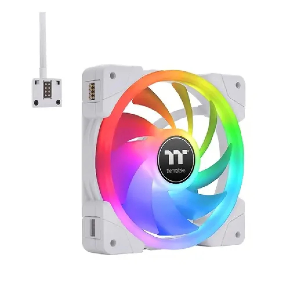 Комплект вентиляторов для корпуса Thermaltake Swafan EX14 RGB, 14cm, White