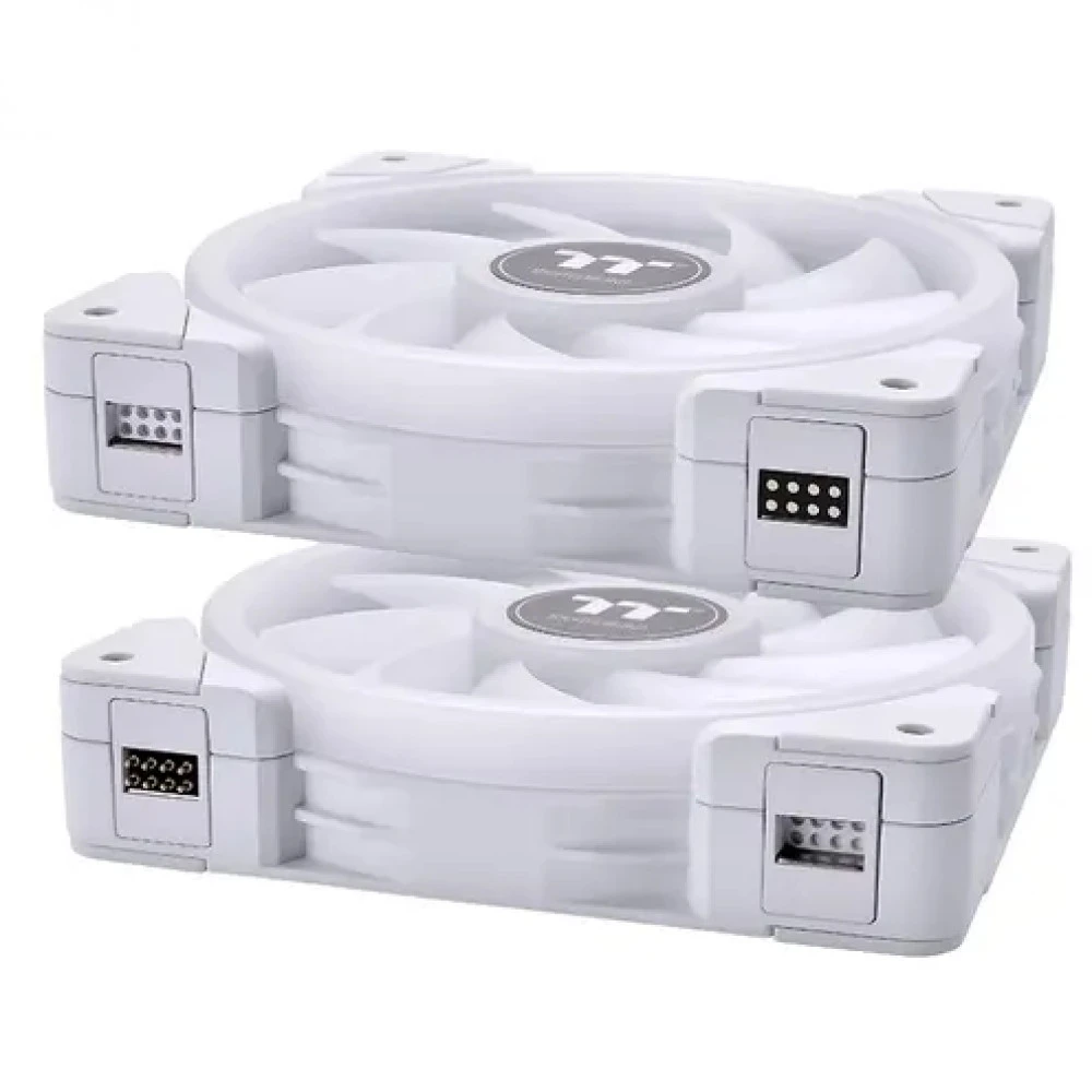 Комплект вентиляторов для корпуса Thermaltake Swafan EX14 RGB, 14cm, White — 2