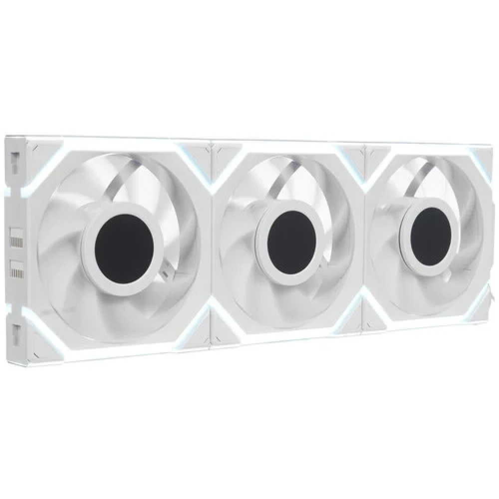 Комплект вентиляторов для корпуса Lian Li Uni Fan SL Wireless LCD 120 ARGB, 12cm, White