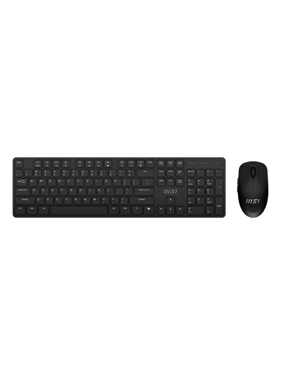 Комбо MSI FORGE K200 W, клавиатура + мышь, USB