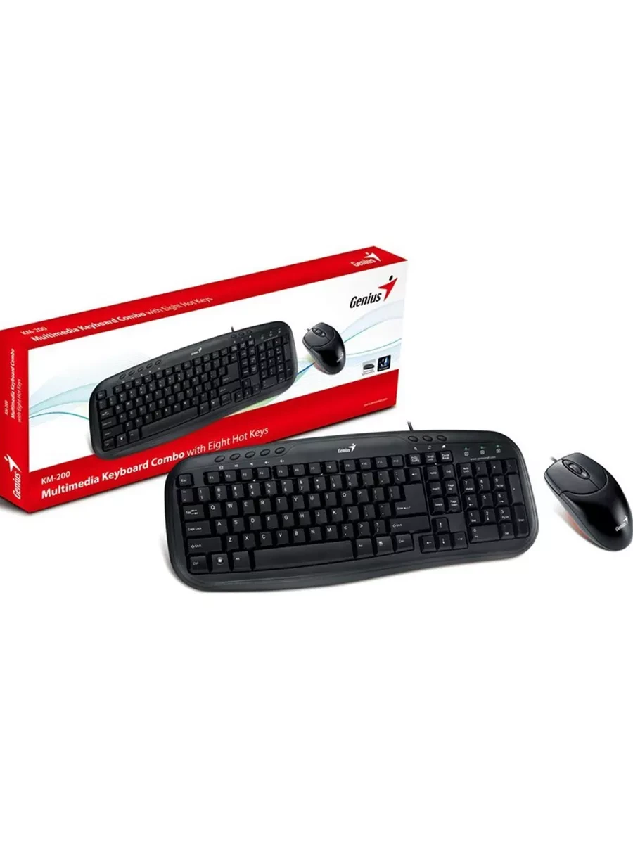 Клавиатура SMART KM-200, USB, мембранная, черная — 4