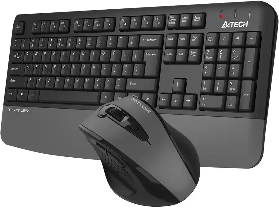 Клавиатура+мышь беспроводная A4tech Fstyler FG2500SPlus Grey — 2