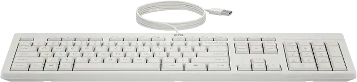 Комплект клавиатура и мышь HP 225 Wired Mouse and Kbd Combo G2 White — 3