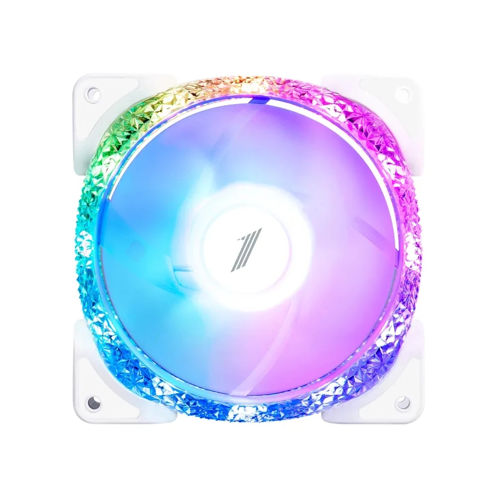 Комплект вентиляторов для корпуса 1Stplayer FIREMOON M1-D-W COMBO, 12cm, White