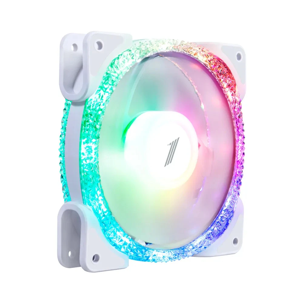 Комплект вентиляторов для корпуса 1Stplayer FIREMOON M1-D-W COMBO, 12cm, White — 2