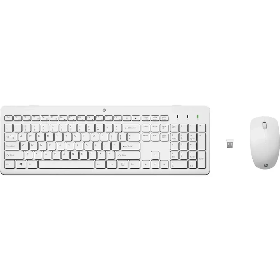Набор HP 3L1F0AA 230, клавиатура и мышь, белый — 2