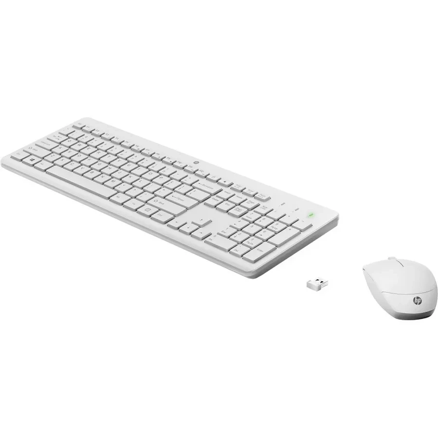 Набор HP 3L1F0AA 230, клавиатура и мышь, белый — 3