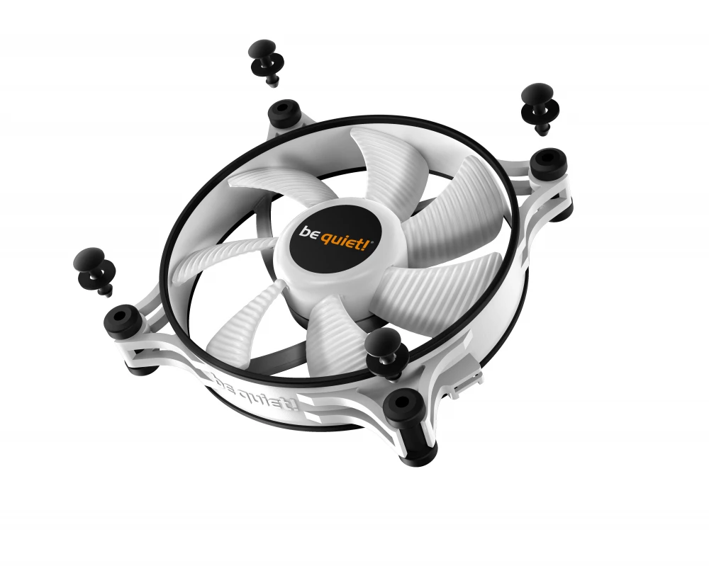 Вентилятор для корпуса bequiet! Shadow Wings 2 PWM, 12cm, White — 4
