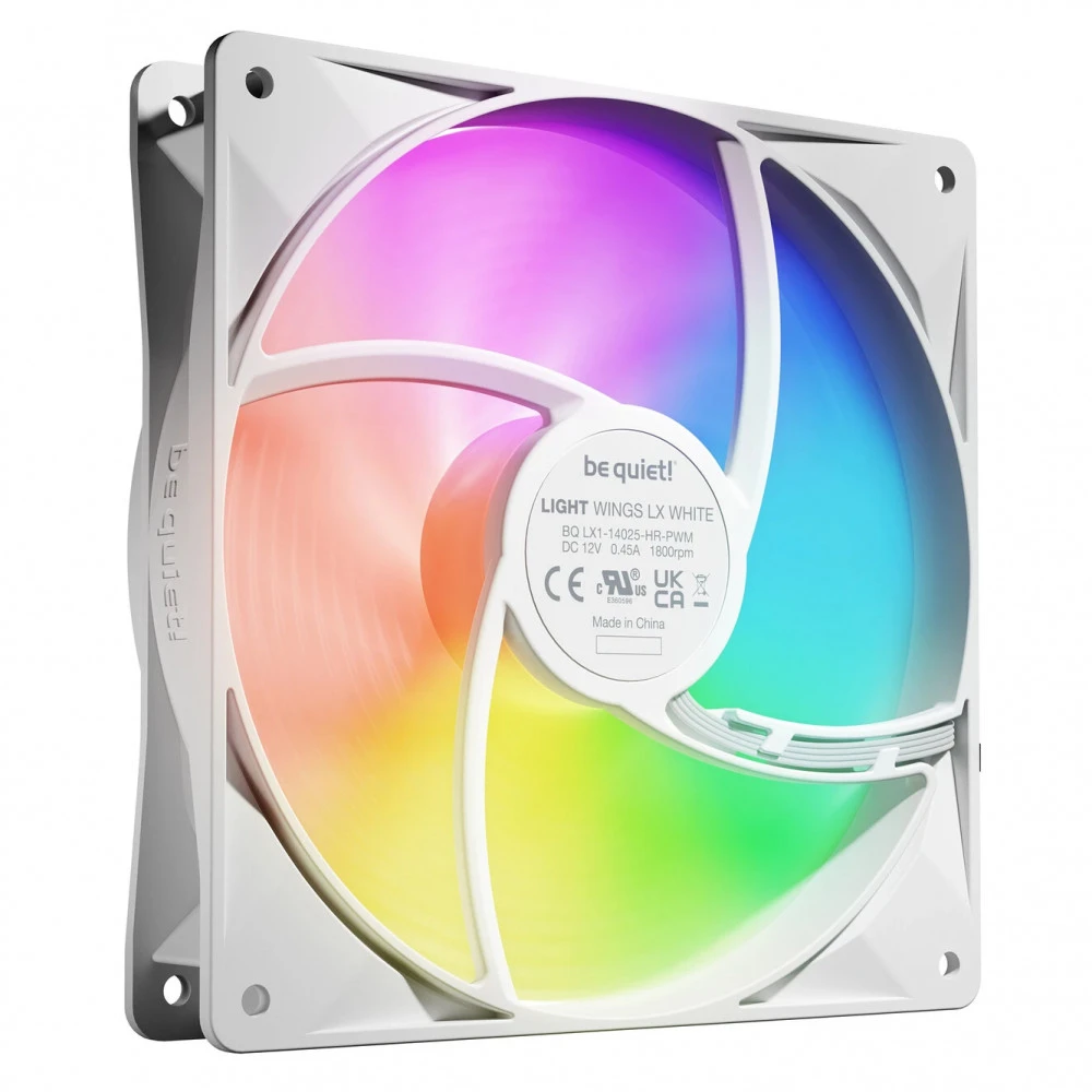 Комплект вентиляторов для корпуса bequiet! Light Wings LX PWM high-speed, 14cm, White — 2