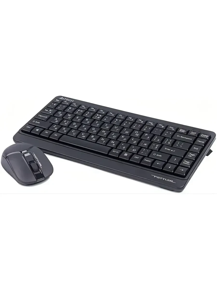 Клавиатура A4Tech Fstyler FG1112, Black, Wireless, Multimedia, 1200dpi, 1xAA, 2xAAA, USB + мышь — 2