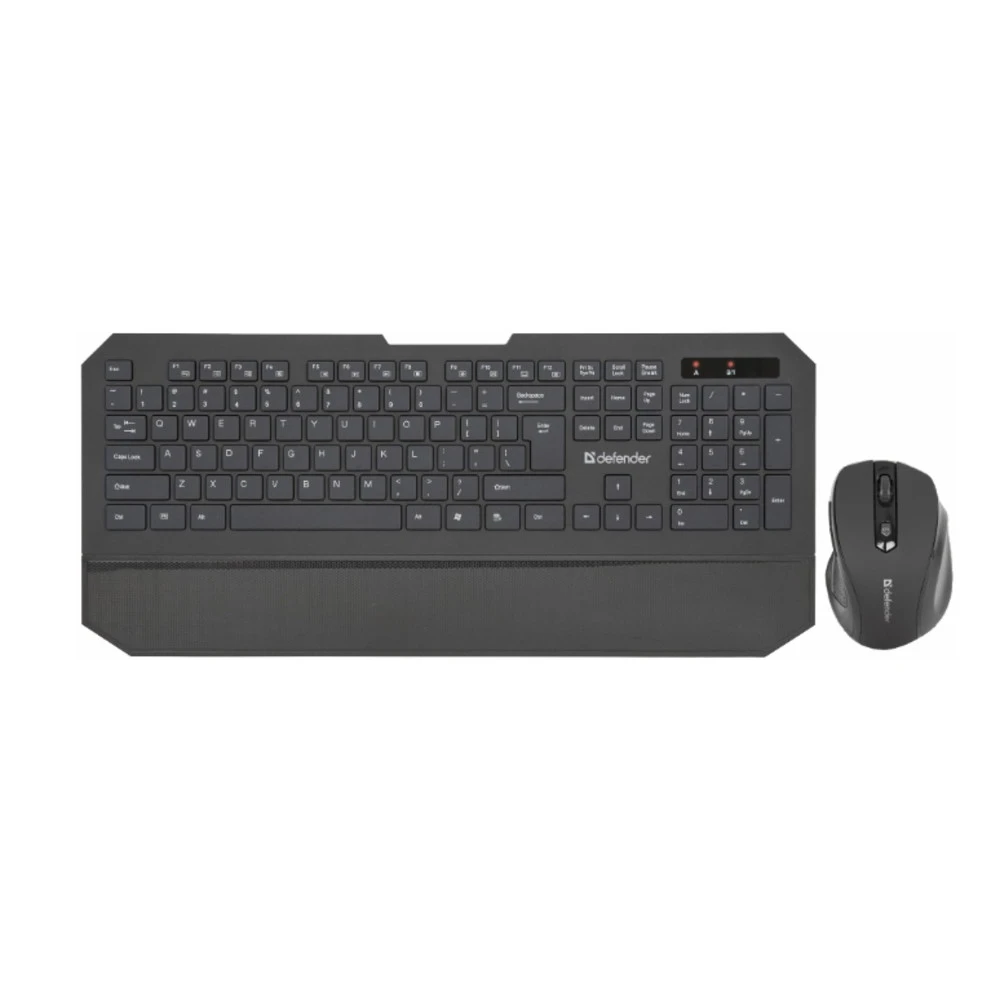 Клавиатура Defender Berkeley C-925, Wireless, Multimedia, Black, USB + мышь — 5