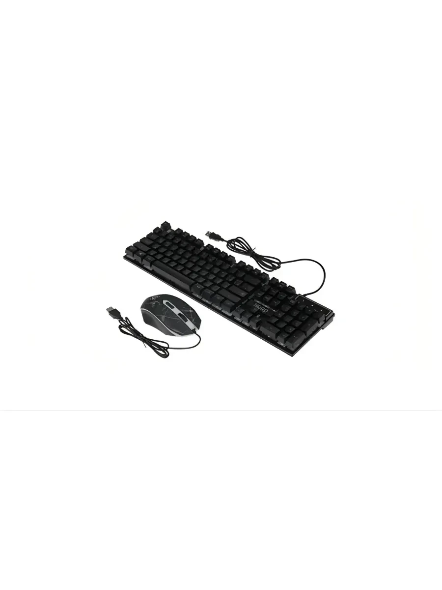 Клавиатура Defender Nord GS-959, Black, USB + мышь, Wired, Gaming, Multimedia, Optical, 2400dpi, USB — 2