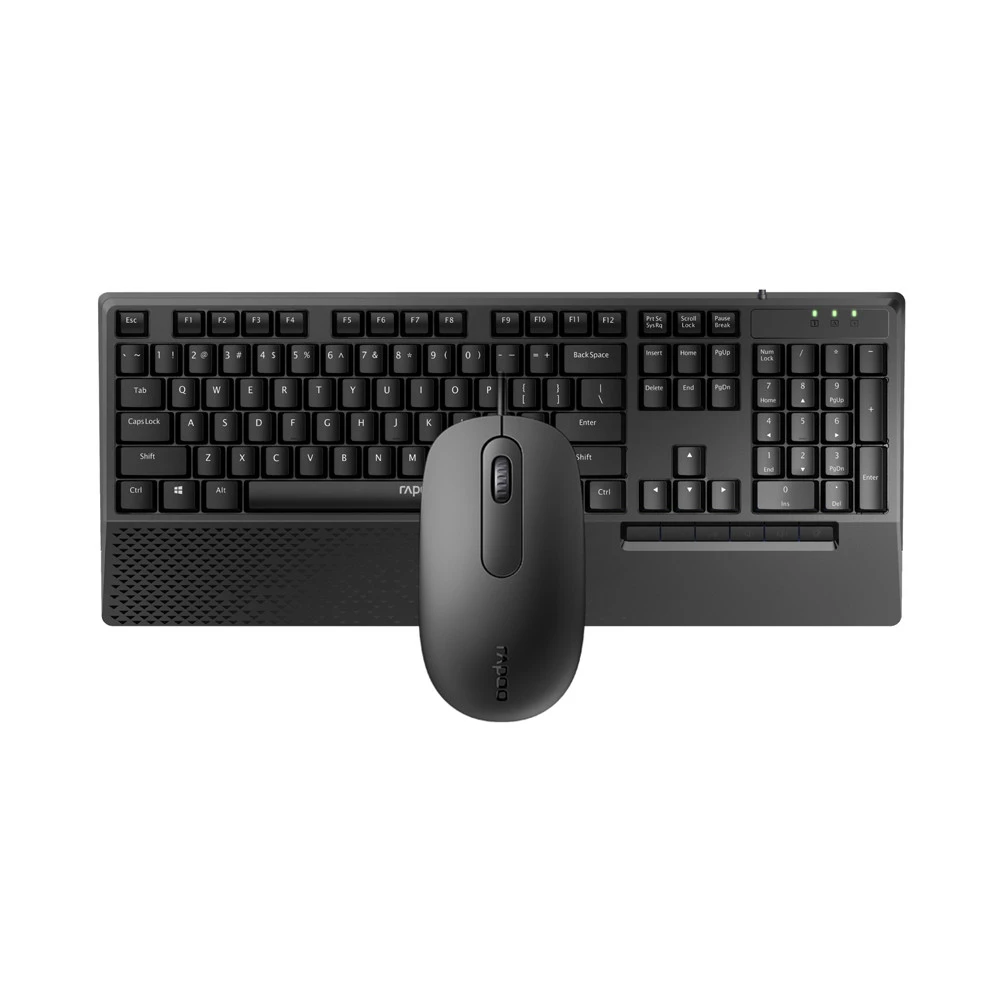 Клавиатура Rapoo NX2000, Black, Wired, Gaming, Multimedia, USB + мышь — 4
