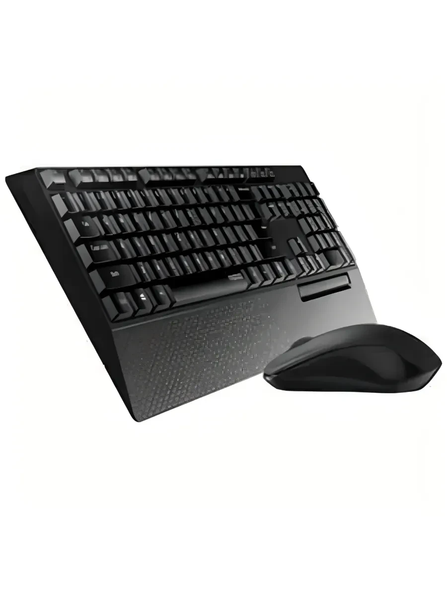 Клавиатура Rapoo X1960, Wireless, Multimedia, 1xAA, 1xAA, optical, 1000dpi, 2.4GHz, Black, + мышь — 2